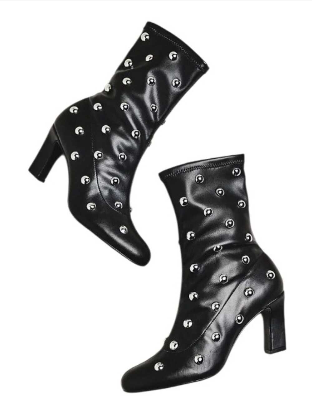 Maeve ($228) Studded Stretch Ankle Boots Size 36 NWT